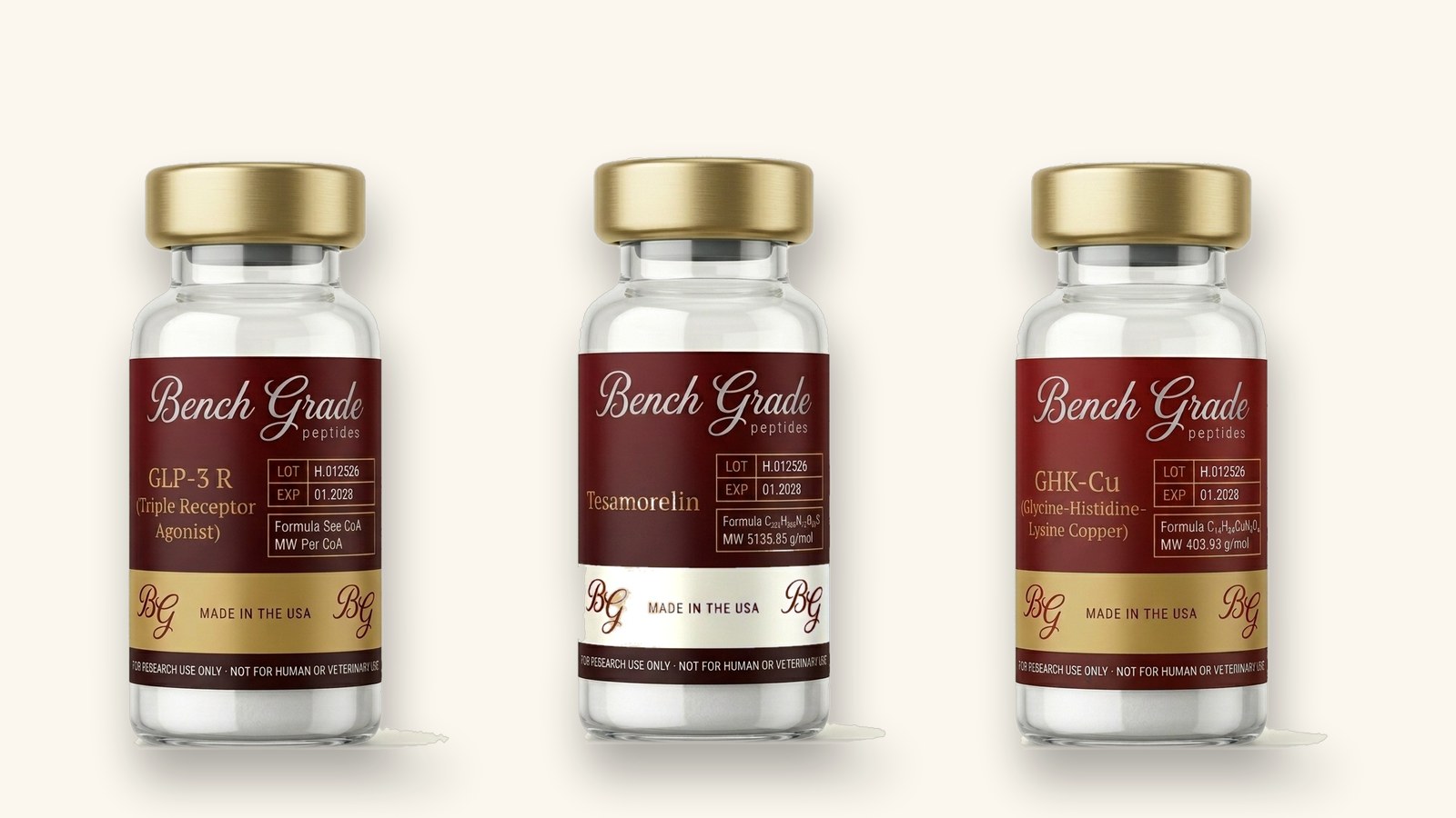 Metabolic + Copper-Tripeptide Stack — 3 vials
